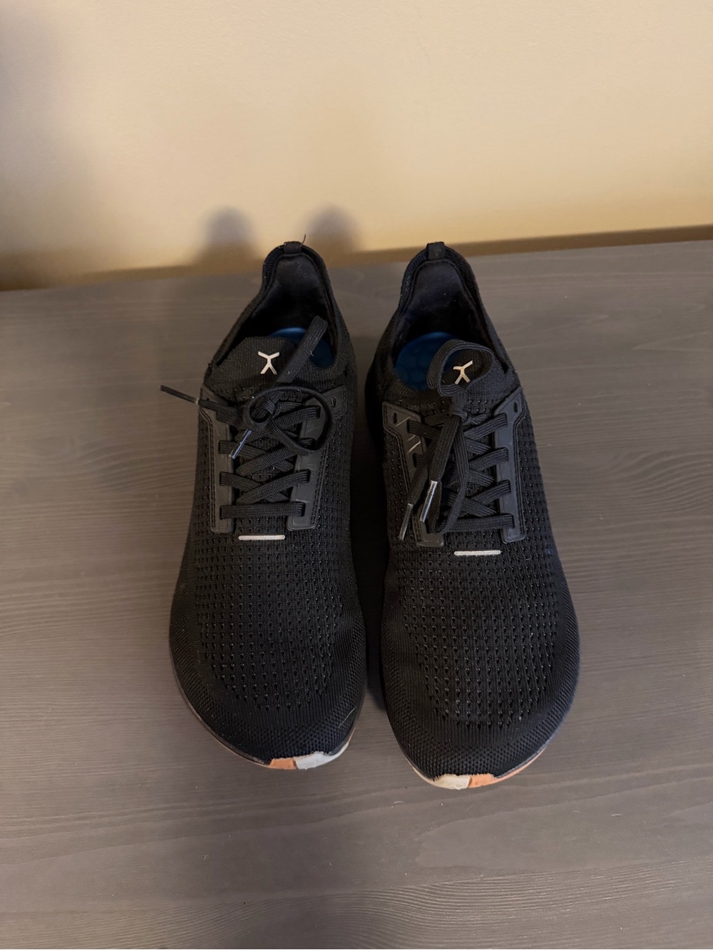 Women's Black Athletic Running Shoes - Performance Knit Trainer - Picture 3 of 10